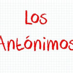 antónimos