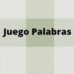 Imagen de portada del videojuego educativo: PALABRAS Informatica, de la temática Informática