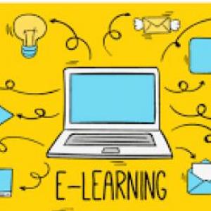 Imagen de portada del videojuego educativo: E-Learning, Fundamentos y Tipos, de la temática Tecnología