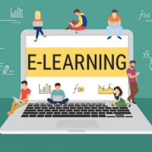 Imagen de portada del videojuego educativo: E-Learning, de la temática Tecnología