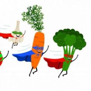 Portada del juego Los super vegetales – Astronomía
