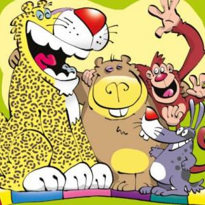 Imagen de portada del videojuego educativo: El Carpincho y sus amigos, de la temática Lengua
