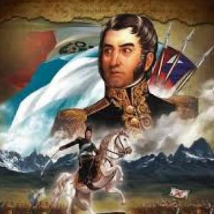 Imagen de portada del videojuego educativo: Vida de San Martín, de la temática Historia