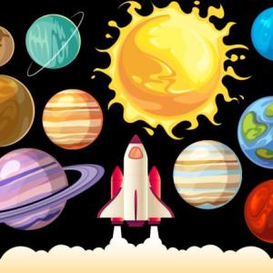 Imagen de portada del videojuego educativo: Los Planetas Nivel 4, de la temática Ciencias