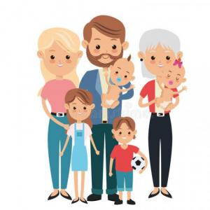 Imagen de portada del videojuego educativo: La familia de Andrea, de la temática Sociales