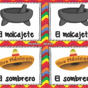 Imagen de portada del videojuego educativo: MEMORAMA MEXICANO, de la temática Costumbres