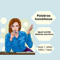 Imagen de portada del videojuego educativo: Meli-Chan y las palabras homófonas rayar / rallar / halla / haya, de la temática Literatura