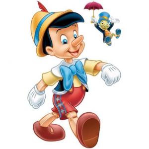 Imagen de portada del videojuego educativo: Pinocho , de la temática Costumbres