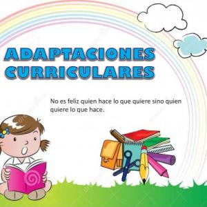 Adecuaciones o adaptaciones curriculares aplicadas al aula