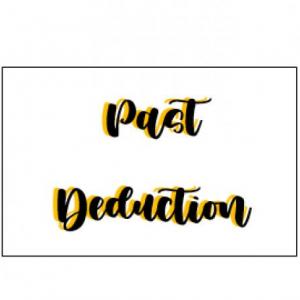 Portada del juego Past deduction – Idiomas