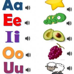 Aprende las letras mas importantes del abecedario.