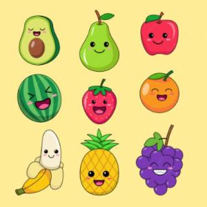 Aprendo a leer con las frutas