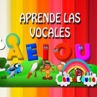 Imagen de portada del videojuego educativo: APRENDE LAS VOCALES, de la temática Lengua