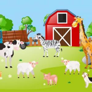 Portada del juego Farm Animals. – Idiomas