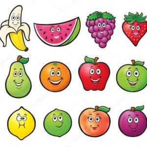 palabras de frutas