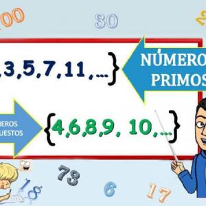 Primos y compuestos