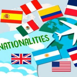LES NATIONALITÉS