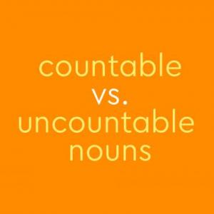 Imagen de portada del videojuego educativo: Countable and Uncountable nouns, de la temática Idiomas