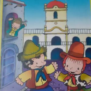 Imagen de portada del videojuego educativo: MI PATRIA QUERIDA, de la temática Historia