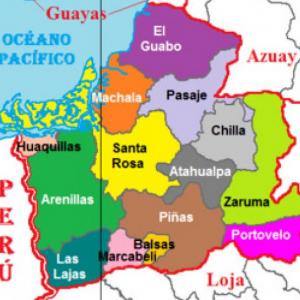 Conozca los cantones El Oro