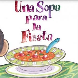 Imagen de portada del videojuego educativo: Una sopa para la fiesta, de la temática Literatura