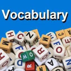 English Vocabulary U. 3, 4, 5