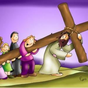A que te puedes las estaciones de Vía Crucis...