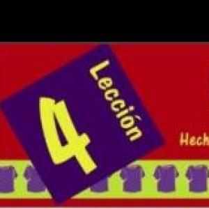 LECCIÓN NÚMERO 4