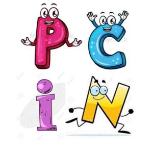 Vocabulary words P,Pp, C,c, I,i, N,n 