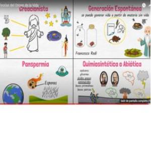 Teorías del origen de la vida