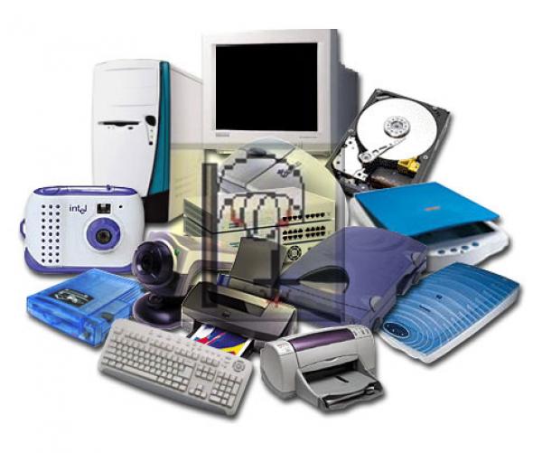 Imagen de portada del videojuego educativo: Identificar componentes informáticos, de la temática Informática