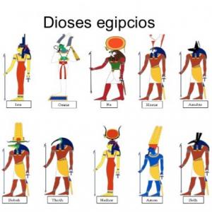 Imagen de portada del videojuego educativo: Memory Dioses egipcios, de la temática Historia
