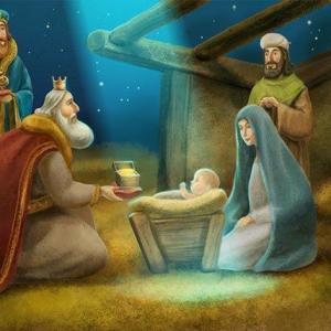 Imagen de portada del videojuego educativo: Mateo 2:11, de la temática Religión