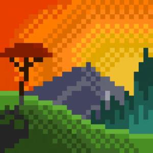 Imagen de portada del videojuego educativo: El pixel Art en los videojuegos, de la temática Artes