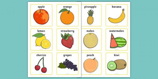 Match the fruit!