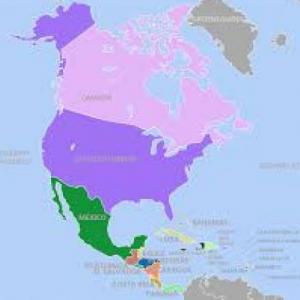 Paìses de Amèrica del norte
