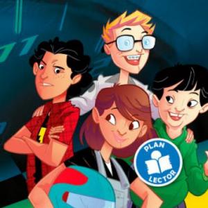 Imagen de portada del videojuego educativo: Escuadrón 7 - Últimos capítulos, de la temática Literatura