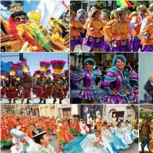 Imagen de portada del videojuego educativo: Danzas de Bolivia, de la temática Música