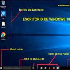 ESCRITORIO DE WINDOWS 10