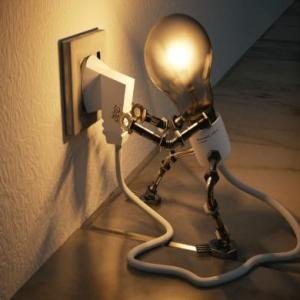 Imagen de portada del videojuego educativo: LA ELECTRICIDAD. ¿Cuánto sabes de la electricidad?., de la temática Informática