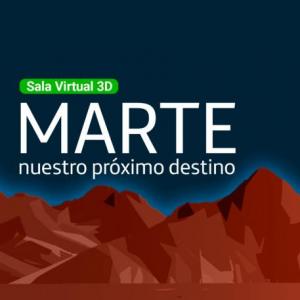 Imagen de portada del videojuego educativo: MARTE NUESTRO PROXIMO DESTINO  , de la temática Tecnología