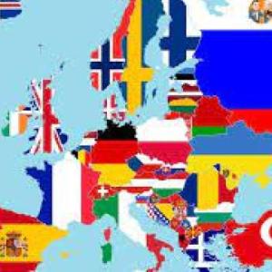 Juego de Banderas Europeas