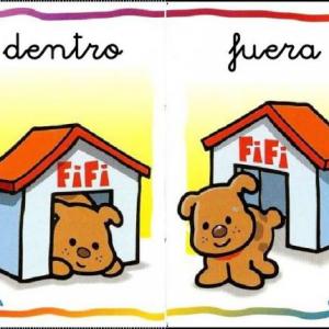nociones espaciales 1- 2- 3