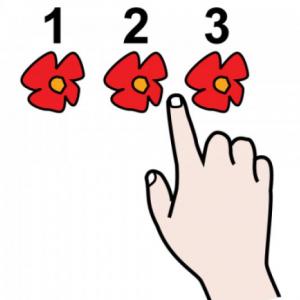 Conteo del 1 al 20