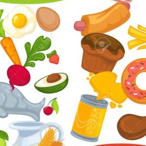 Los alimentos saludables