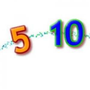 SKIP COUNTING BY 5´S