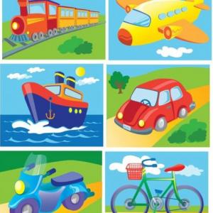 Memorice Medios de Transportes 