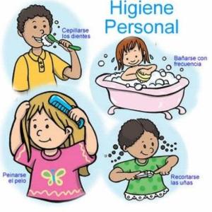 Imagen de portada del videojuego educativo: Hábitos de Higiene Personal, de la temática Cultura general