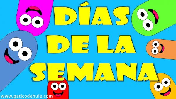 Los días de la semana
