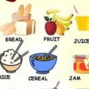 The food